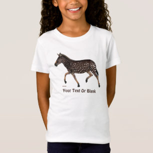 Niedlich Polka Dot Zebra T-Shirt