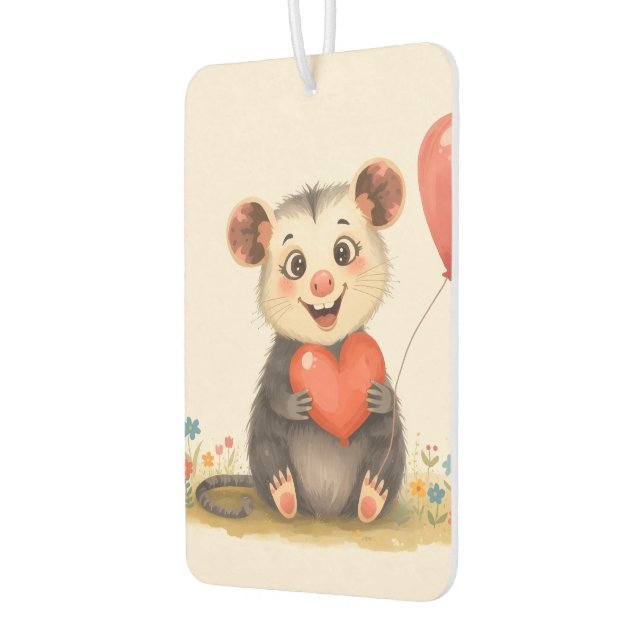Niedlich Possum Air Freshener Autolufterfrischer (Links)