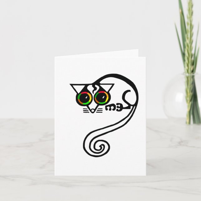 Niedlich POSSUM - Marsupial - Wildlife - Australie Karte (Vorderseite)