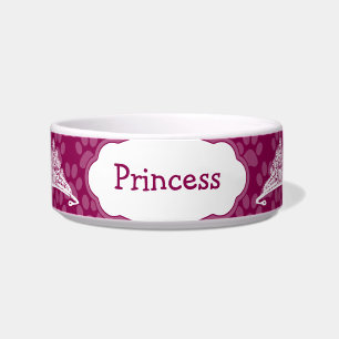 Niedlich Princes Kitty Personalisiert Kitty Cat Bo Napf