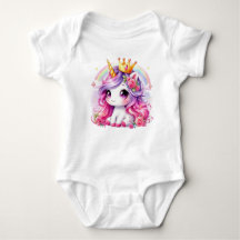 Niedlich Princess Baby Unicorn
