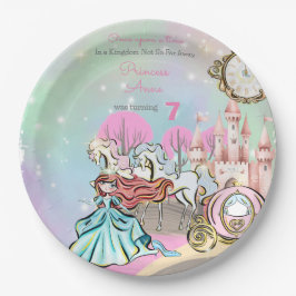 Niedlich Princess Birthday Pappteller