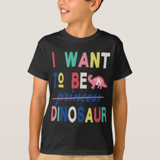Niedlich Princess Dinosaur-Geschenk T-Shirt