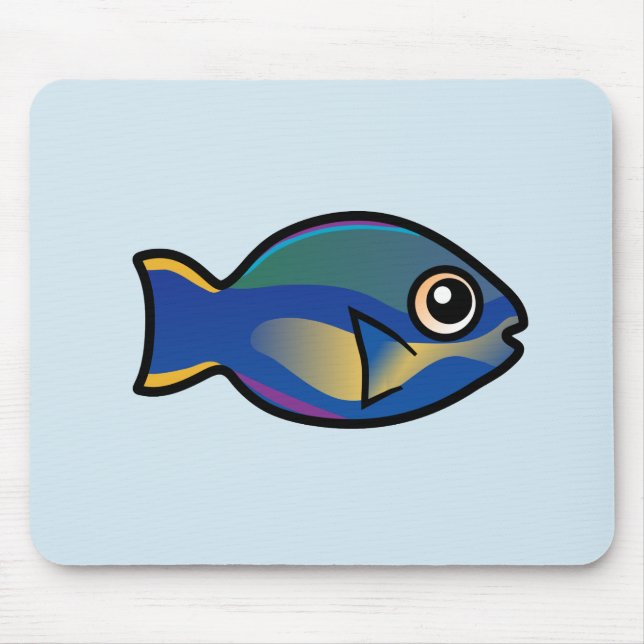 Niedlich Princess Parrotfish Mousepad (Vorne)