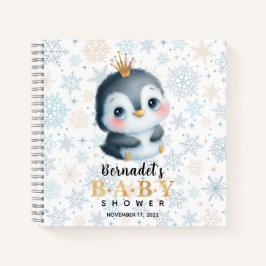 Niedlich Princess Penguin Baby Showroom Gästebuch Notizbuch