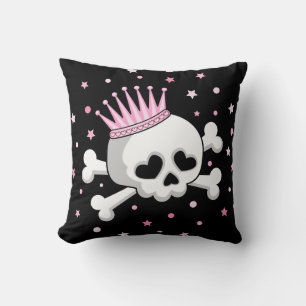 Niedlich Princess Skull Kissen