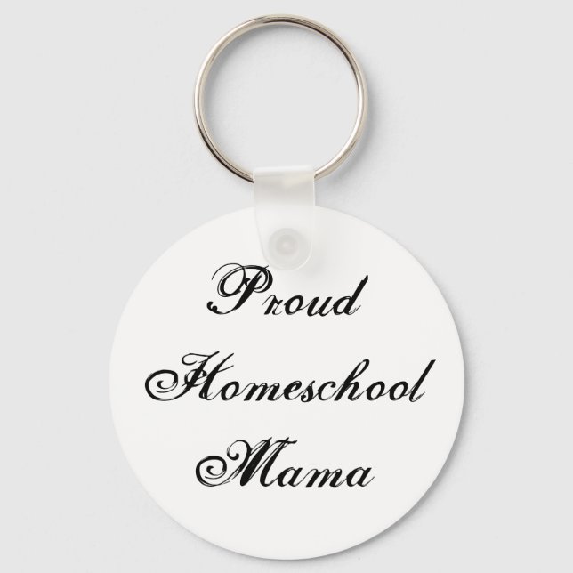 Niedlich Proud Homeschool Mama Schlüsselanhänger (Vorderseite)