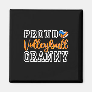 Niedlich Proud Volleyll Granny Muttertag Weihnacht Magnet