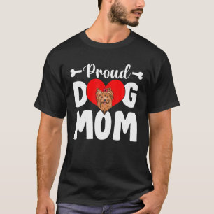 Niedlich Proud Yorkshire Terrier Dog Mama Funny Mo T-Shirt