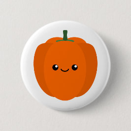 Niedlich Pumpkin Button