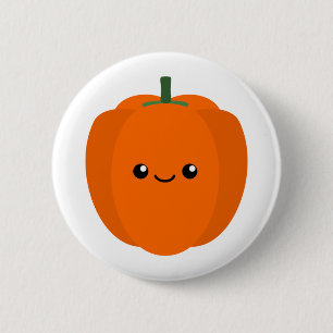 Niedlich Pumpkin Button