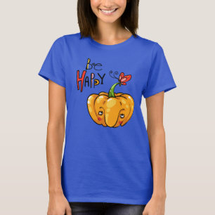 Niedlich Pumpkin "Hi" T-Shirt