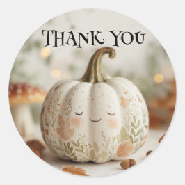 Niedlich Pumpkin Vielen Dank, Stickers