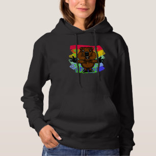 Niedlich Quokka Hugging Quokka Hoodie