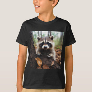 Niedlich Raccoon T Shirt - Süße Tier Shirts