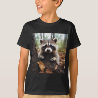 Niedlich Raccoon T Shirt - Süße Tier Shirts