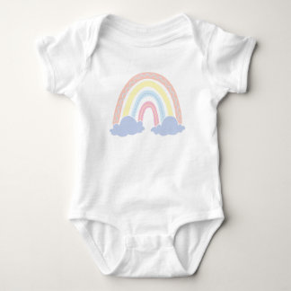 Niedlich Rainbow Baby Bodysuit Baby Strampler
