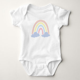 Niedlich Rainbow Baby Bodysuit Strampler