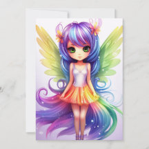 Niedlich Rainbow Fairy