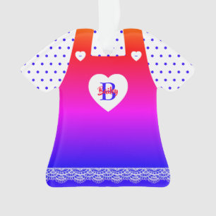 Niedlich Rainbow Pinavor Polka Dots Ornament