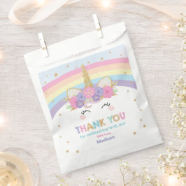 Niedlich Rainbow Unicorn 1. 2. Geburtstag Party Ha Geschenktütchen