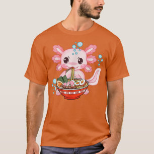 Niedlich Ramen Aolotl Noodles Japanischer Anime Ot T-Shirt