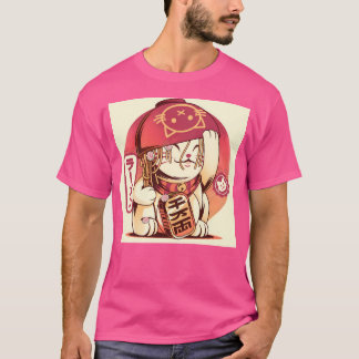 Niedlich Ramen Cat T-Shirt