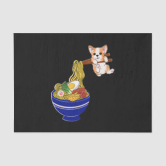 Niedlich Ramen Corgi Dog Seidenpapier