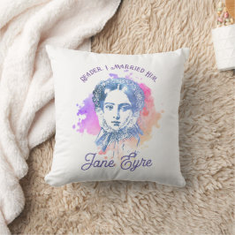 Niedlich Reader I Verheiratet Ihm Jane Eyre Portra Kissen