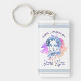 Niedlich Reader I Verheiratet Ihm Jane Eyre Portra Schlüsselanhänger