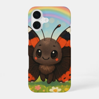 Niedlich Red Admiral Butterfly Slim iPhone 16 Hülle