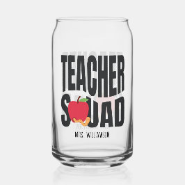 Niedlich Red Apple Teacher Squad Dosenglas