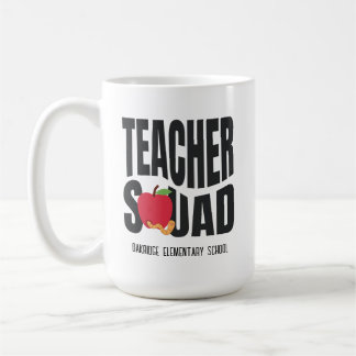 Niedlich Red Apple Teacher Squad Kaffeetasse