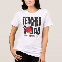 Niedlich Red Apple Teacher Squad
