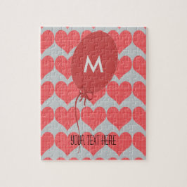 Niedlich Red Balloon Hearts Puzzle