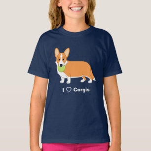 Niedlich Red Cardigan Welsh Corgi Dog Liebhaber T-Shirt