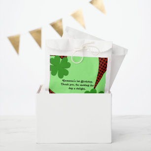 Niedlich Red Green Ladybug 1. Geburtstag Gunst Tas Geschenktütchen