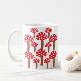 Niedlich Red Mushroom Kaffeetasse