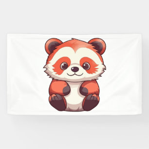 Niedlich Red Panda Banner