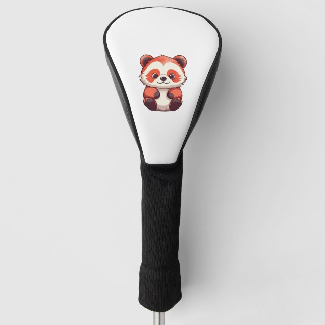 Niedlich Red Panda Golf Headcover (Vorderseite)