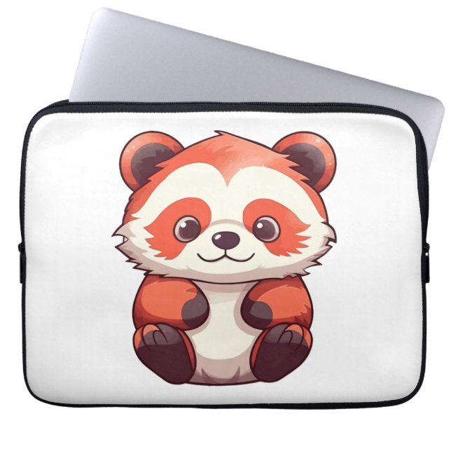 Niedlich Red Panda Laptopschutzhülle (Vorderseite)