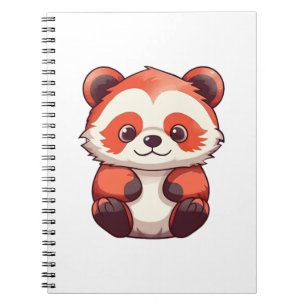 Niedlich Red Panda Notizblock