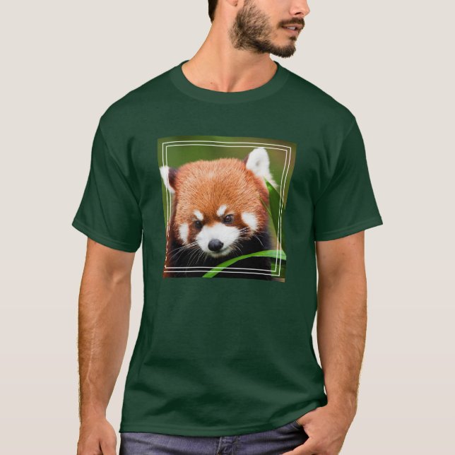 Niedlich Red Panda T-Shirt (Vorderseite)