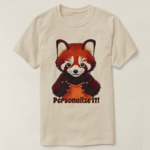 Niedlich Red Panda T - Shirt