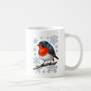 Niedlich Red Robin Bird Kaffeetasse