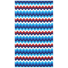 Niedlich Red White Blue Chevrons Large Tablecloth Tischdecke