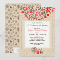 Niedlich #Reindeer & Berries Earth Tone / Benutzer