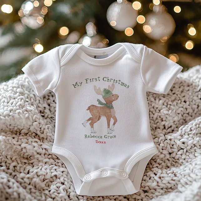 Niedlich Reindeh I. Weihnachten Baby Strampler (Von Creator hochgeladen)