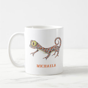 Niedlich Reptil Personalisiert Kaffeetasse