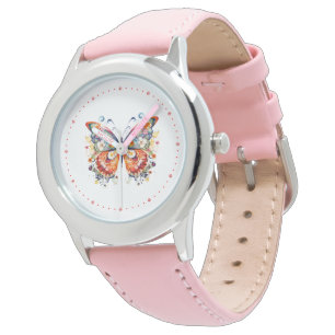Niedlich Retro-Butterfly Armbanduhr